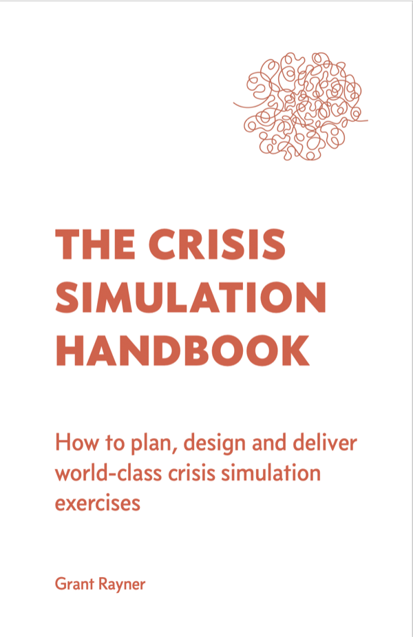 Crisis Simulations — book cover